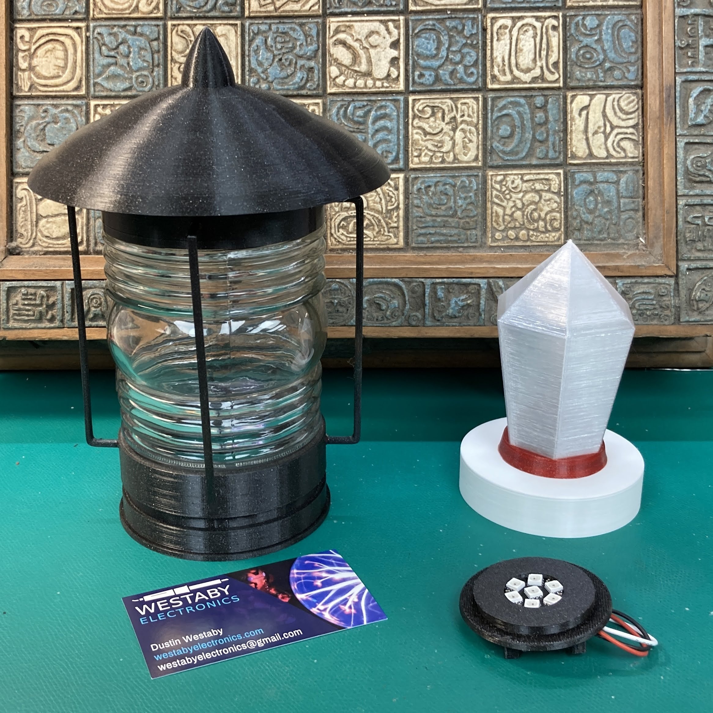 Tardis Lantern assembled